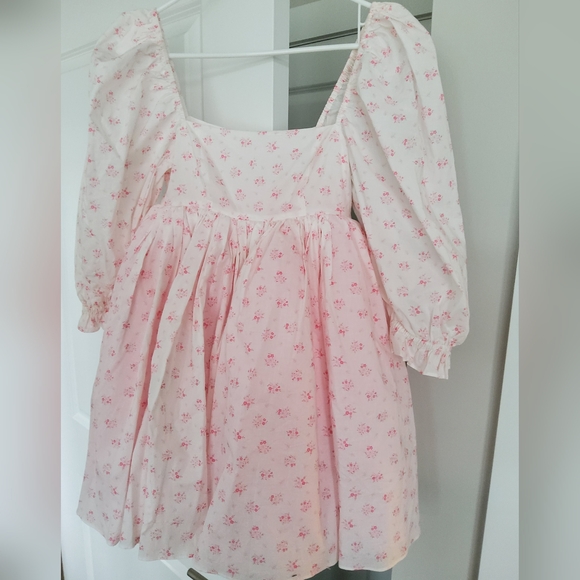 Selkie Parfait Poet Puff Dress - Picture 10 of 16